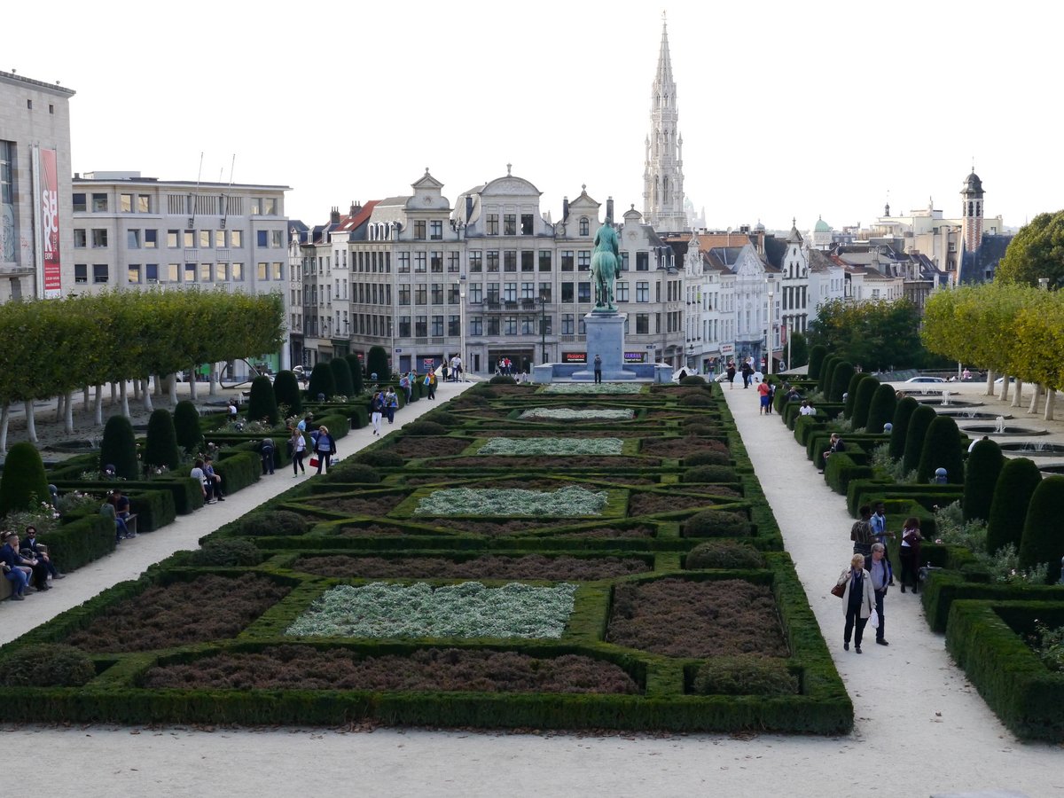 View from the Place Royale, Brussels.